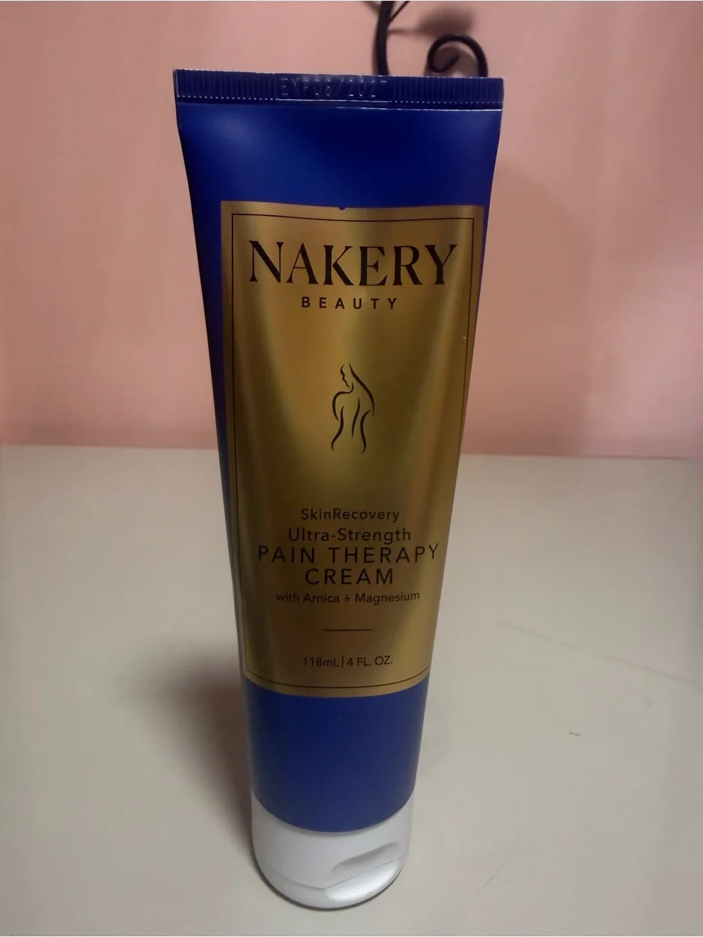 Nakery Beauty SkinRecovery Menthol 2% Topical Pain Relief Cream 4 fl oz
